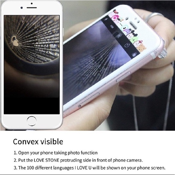 I Love You Projection Necklace - Picture 3 of 6